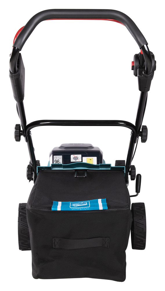 Makita Akku-Rasenmäher 2x18V / 5,0 Ah, 2 Akkus + Ladegerät DLM463PT2
