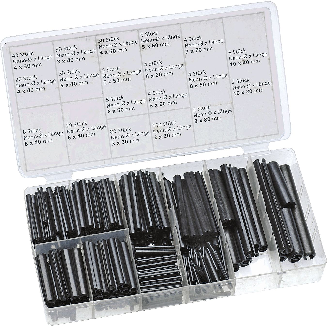 Spannstift Sortiment