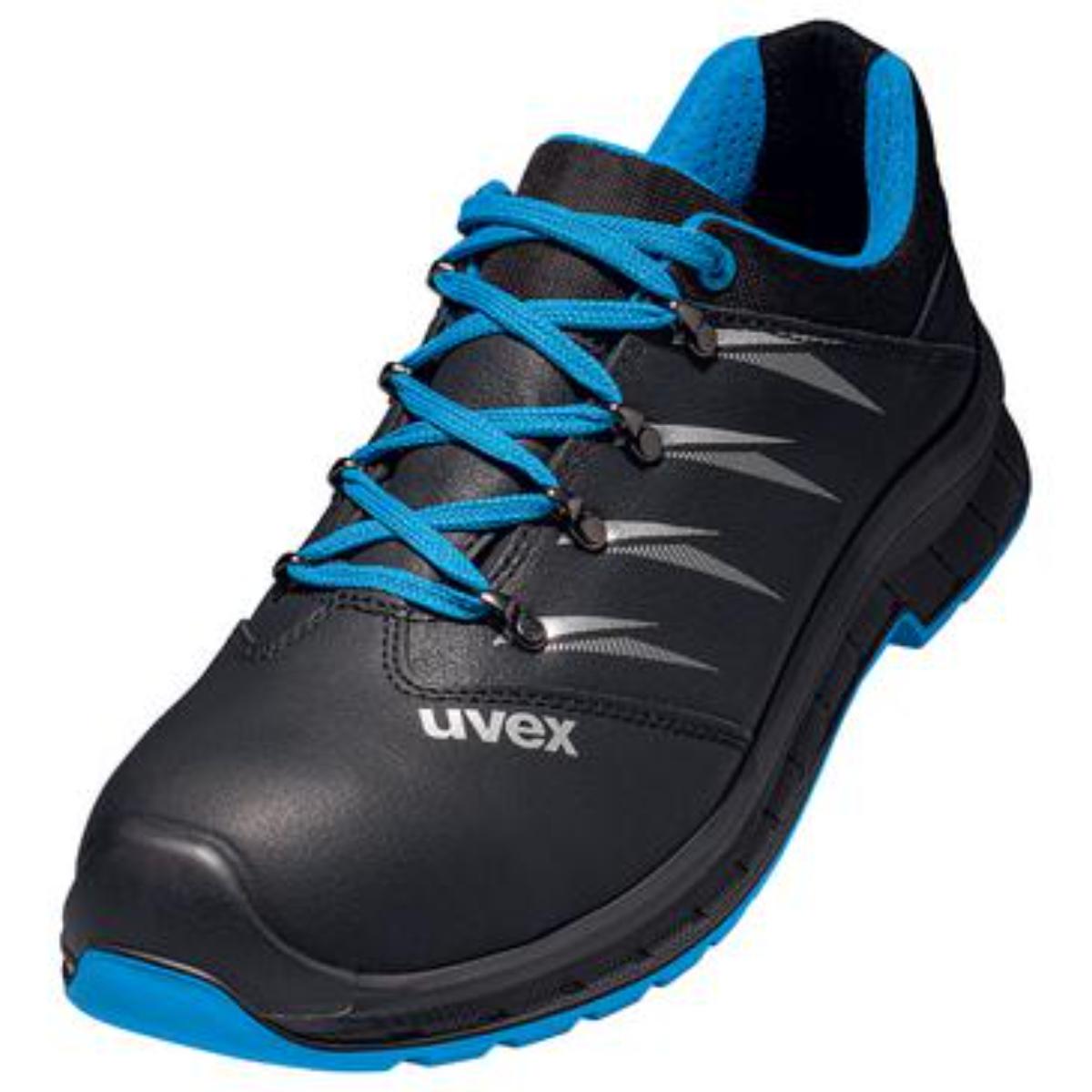 uvex 2 trend Sicherheitsschuh Halbschuh S3 blau-schwarz