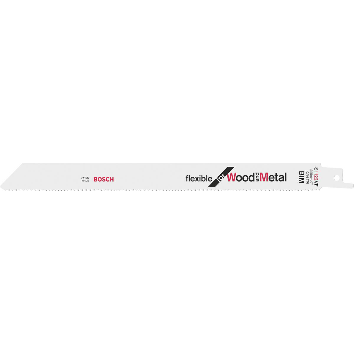 Bosch Säbelsägeblatt S 1122 VF, Flexible for Wood and Metal