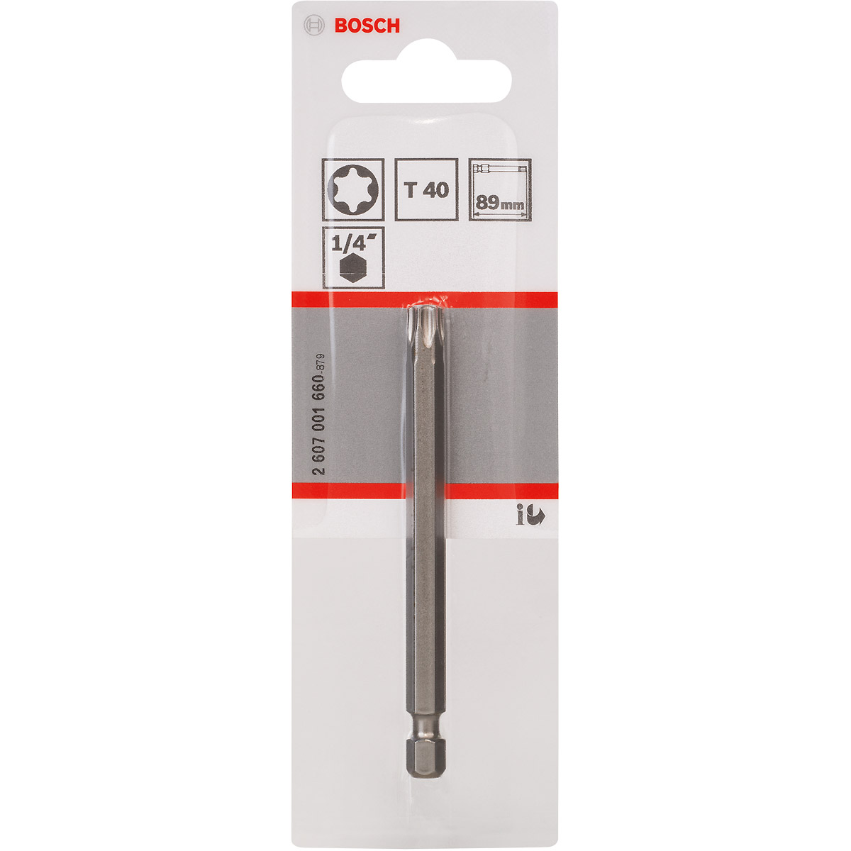 Bosch Schrauberbit Extra-Hart, Torx T40