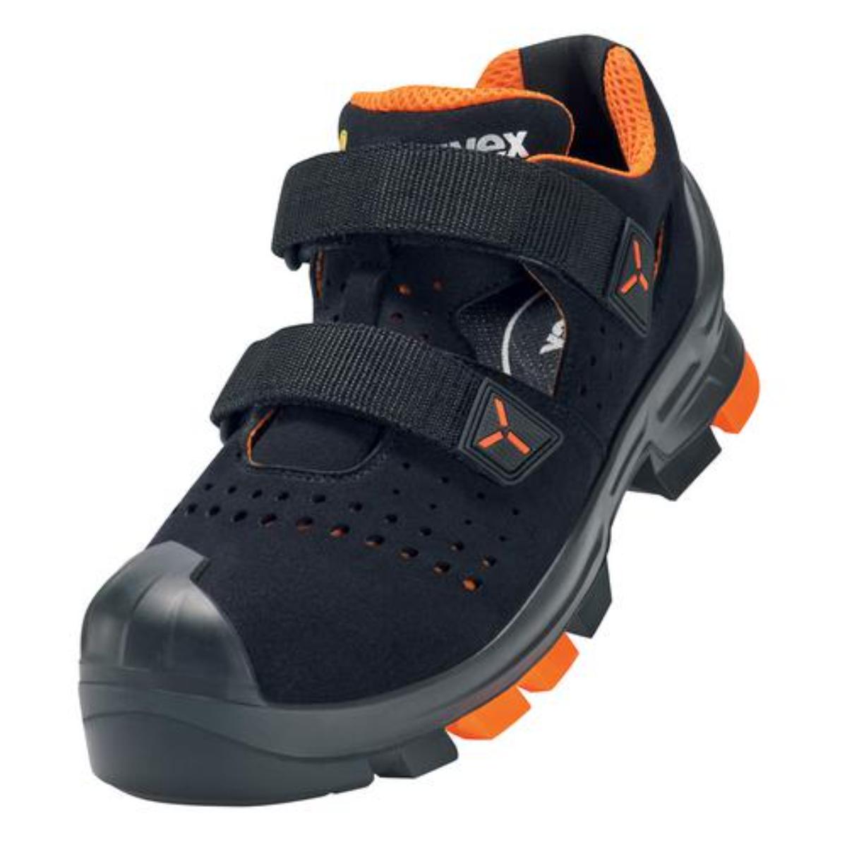 uvex 2 Sicherheitsschuh S1P Sandalen Velours