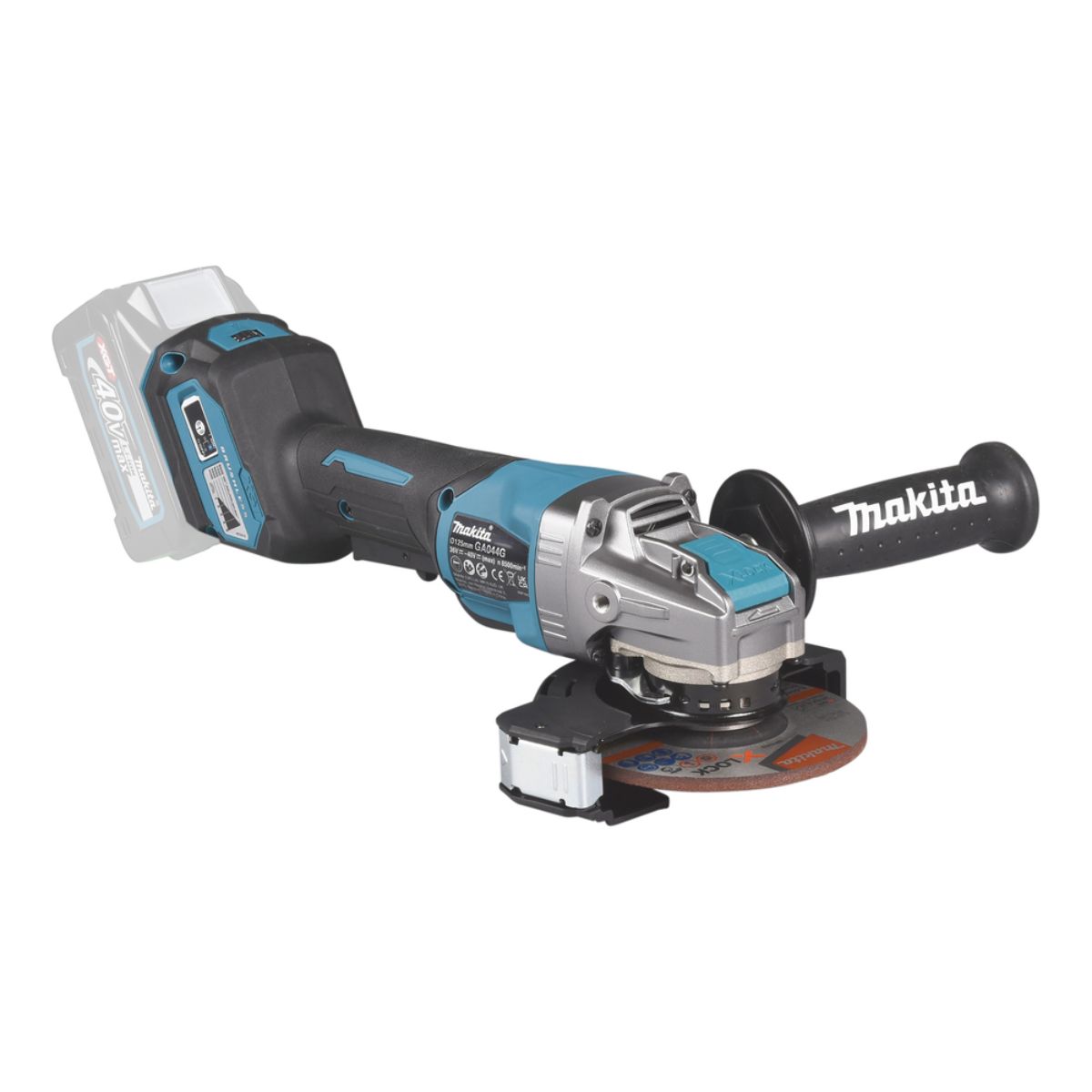 Makita Akku-Winkelschleifer XGT 40V max. (ohne Akku, ohne Ladegerät) GA044GZ