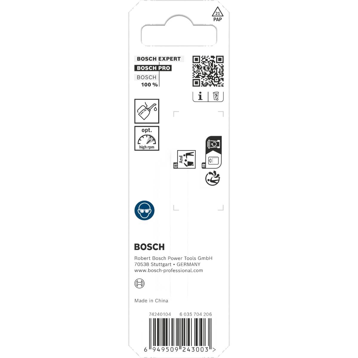 Bosch PRO Stainless Steel HSS-Co Spiralbohrer, 2 x 24 x 49 mm