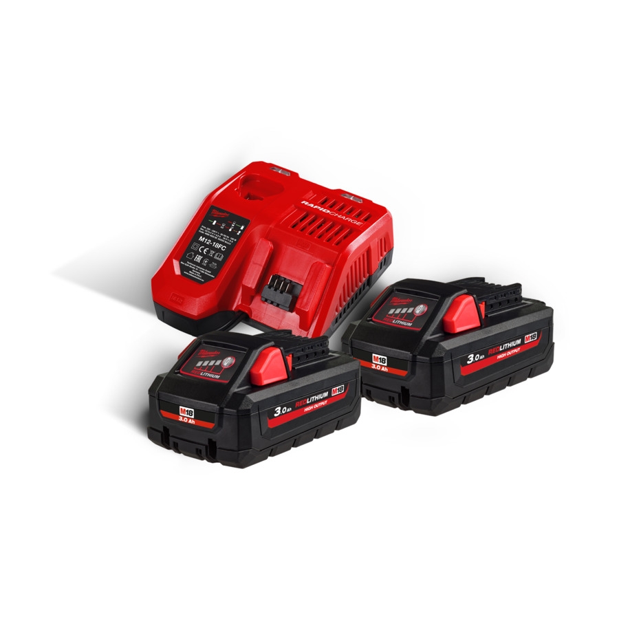 Milwaukee 18V Starterset M18 HNRG-302