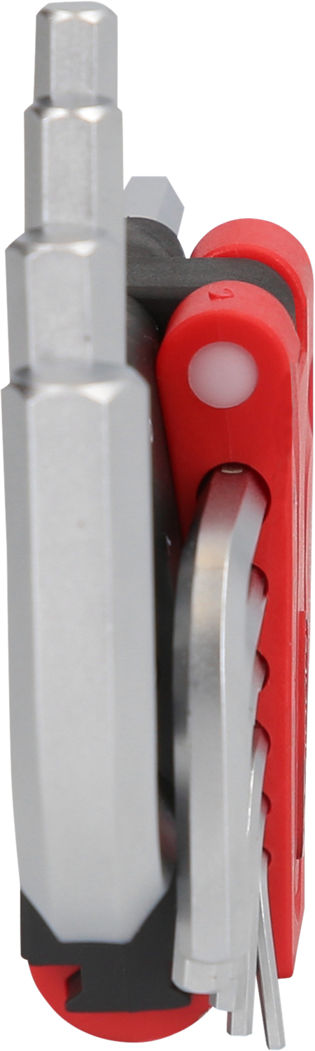 KS Tools Innensechskant-Winkelstiftschlüssel-Satz, im Klapphalter,10-tlg1,5-10mm