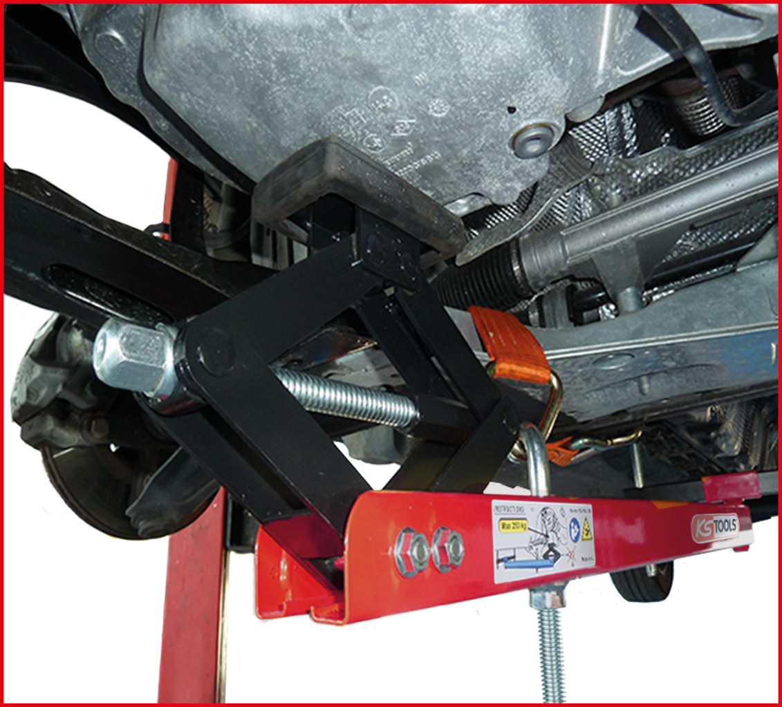 KS Tools Universal Motor-Stütztraversen-Satz, 4-tlg