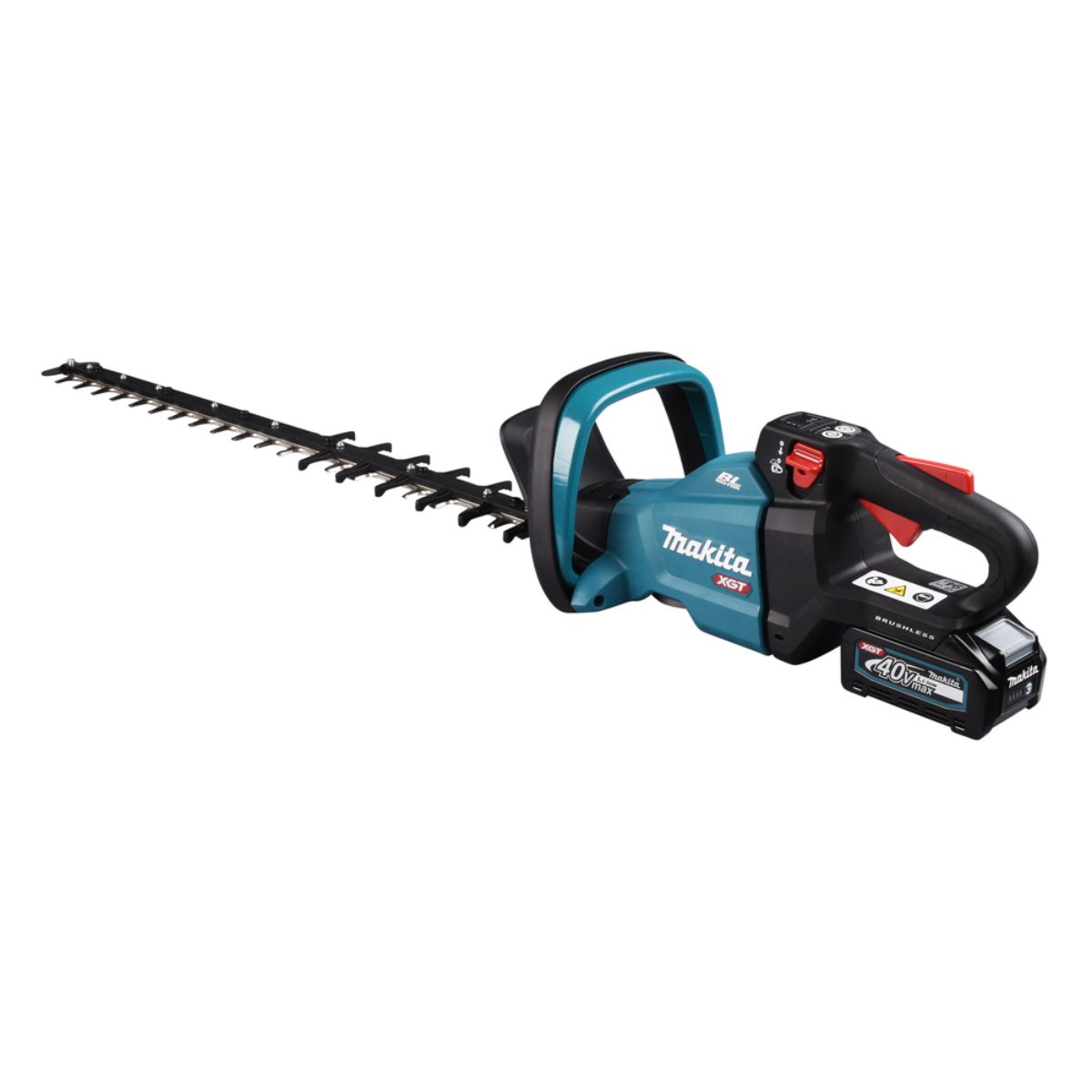 Makita Akku-Heckenschere 75 cm 40V max. / 2,5 Ah, 2 Akkus + Ladegerät UH007GD201
