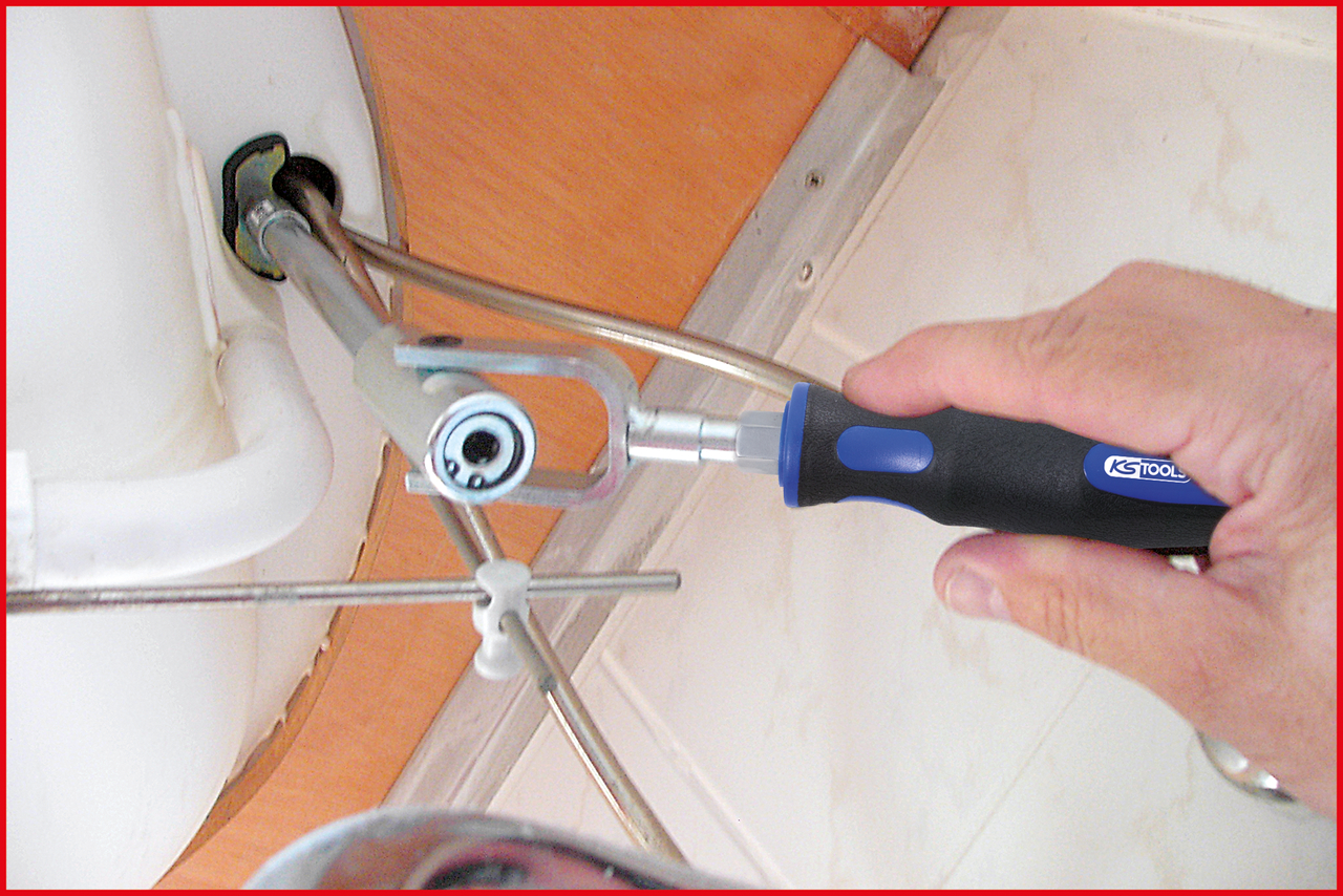 KS Tools Universal-Stockschraubschlüssel-Antriebswerkzeug, M8-M10