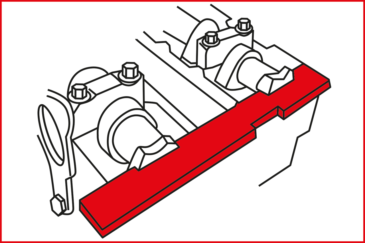 KS Tools Motoreinstell-Werkzeug-Satz für Ford - Mazda, 20-tlg