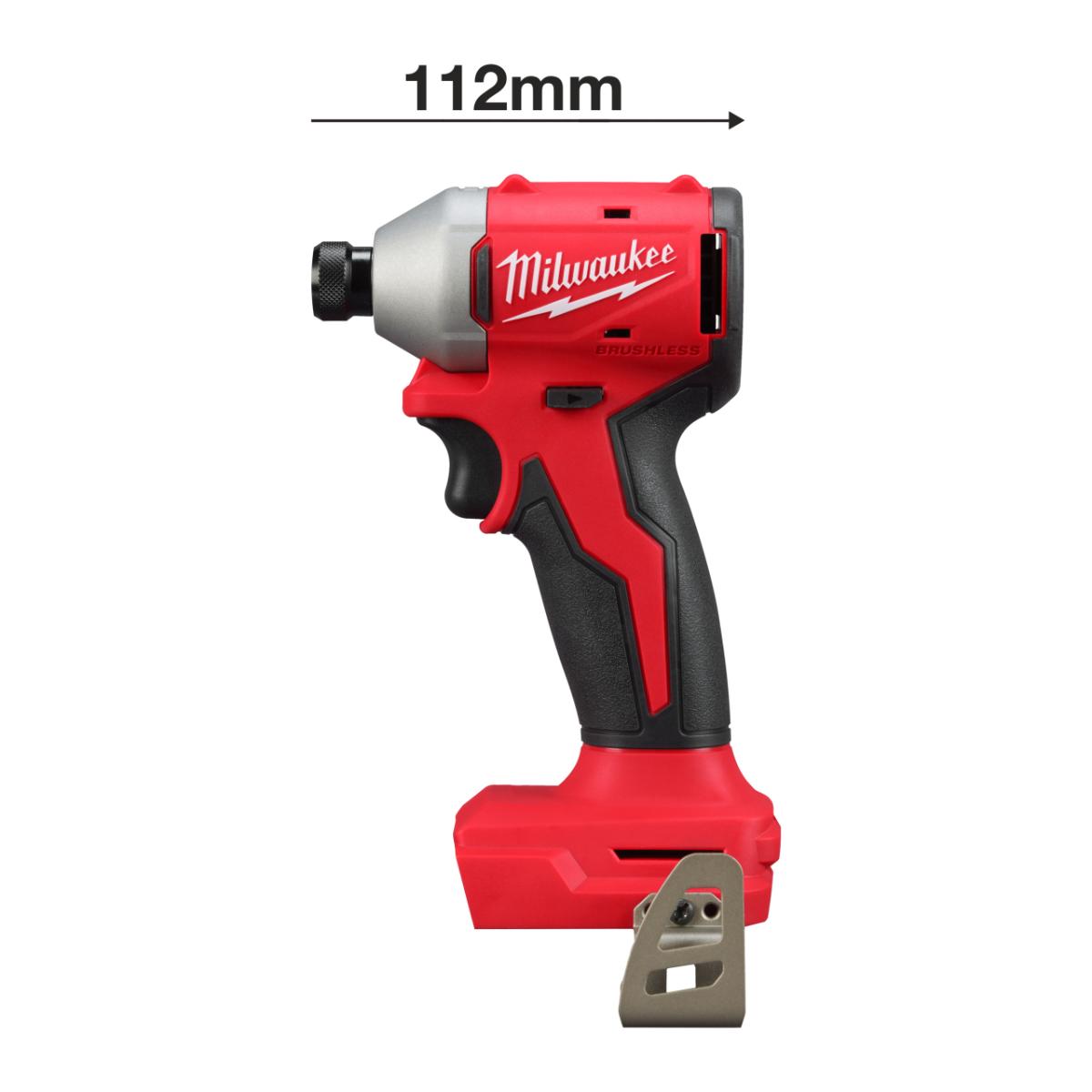 Milwaukee M18 bürstenloser Akku - Schlagschrauber 1/4", M18BLIDRC - 0, M18BLIDRC - 0