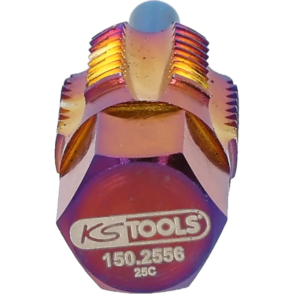 KS TOOLS Gewindeschneider mit Führungsbolzen für Temperatursensoren, M16x1,5