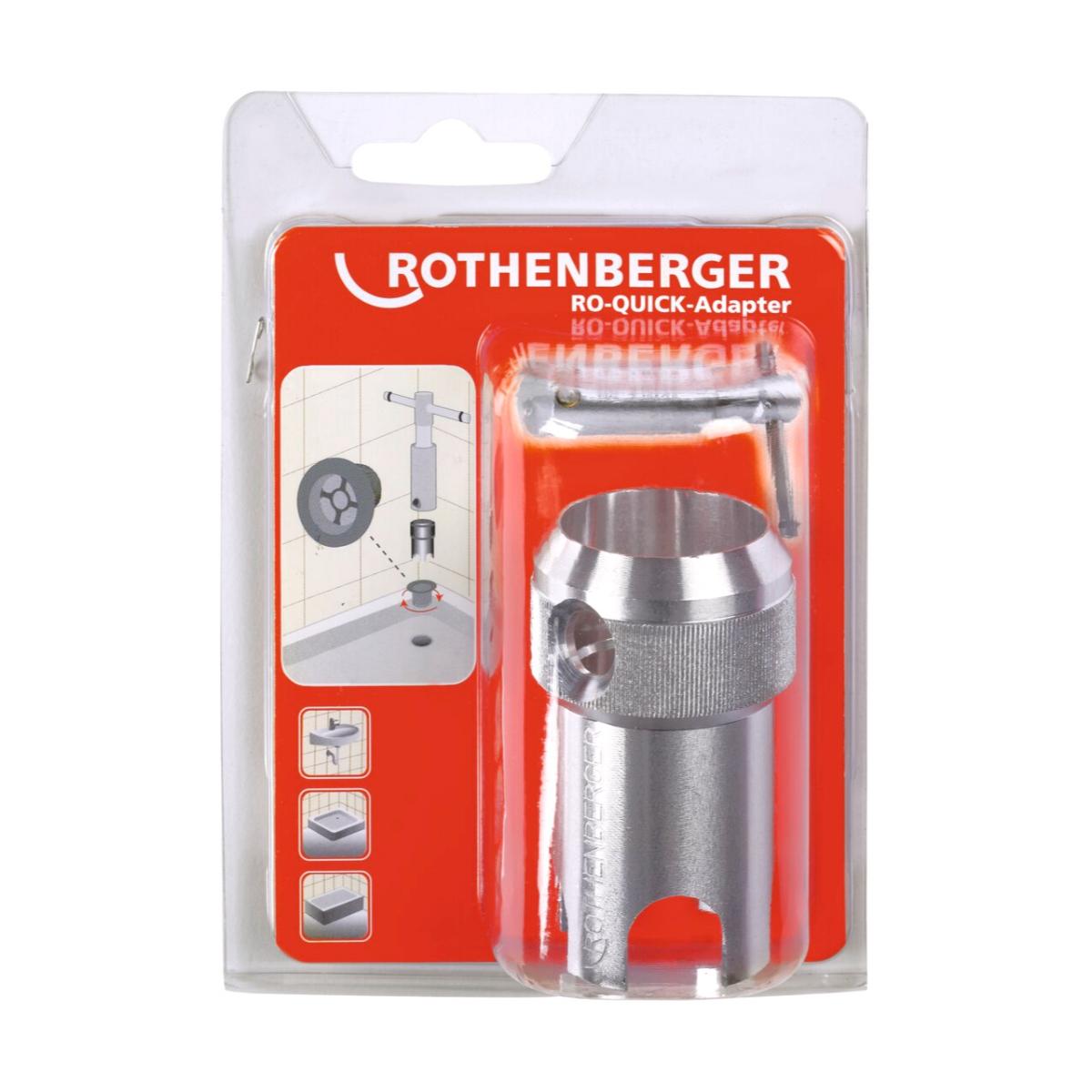 ROTHENBERGER Badewannenadapter Geberit für RO - QUICK