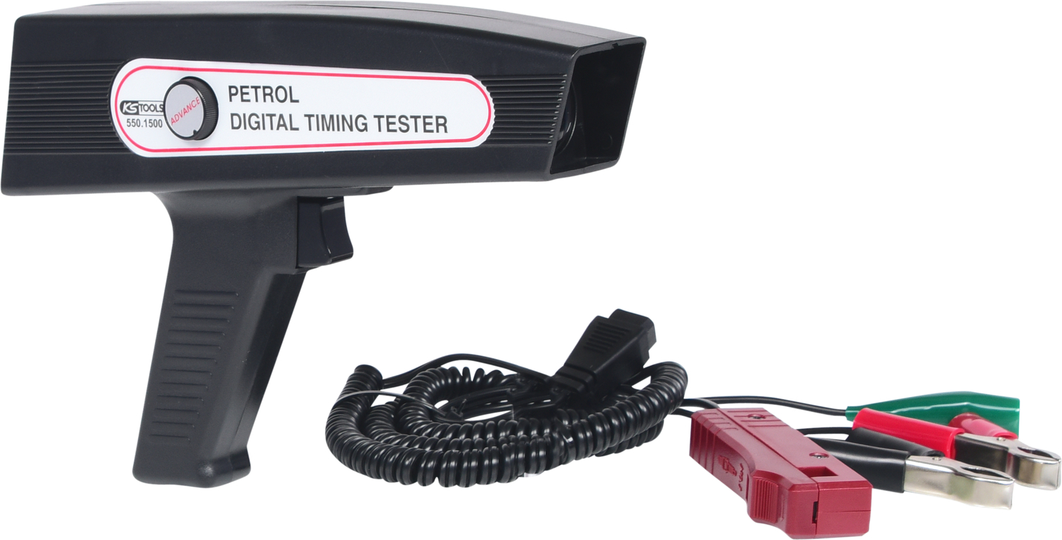 KS Tools Digitale Zündzeitpunktpistole (Stroboskop) mit LED-Anzeige