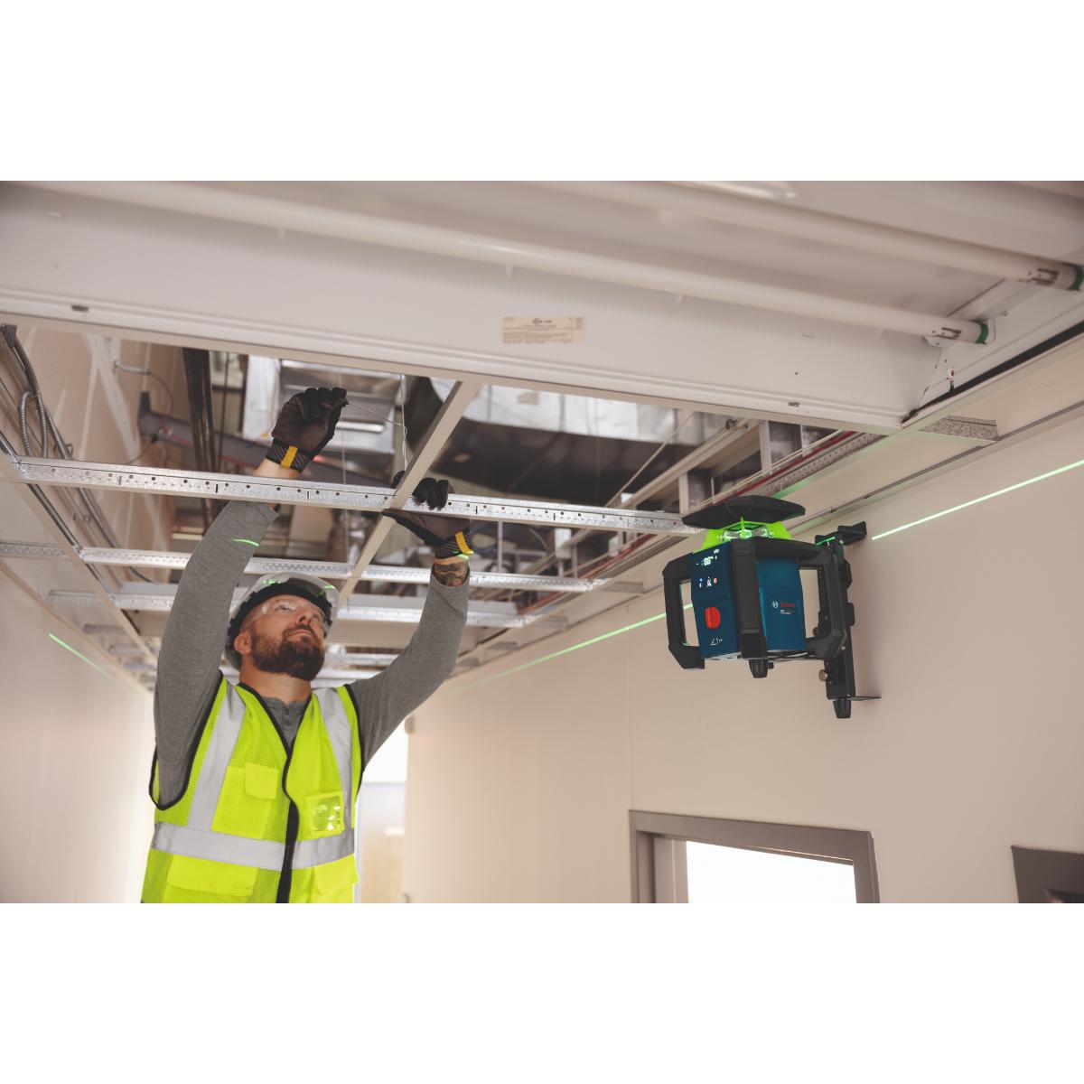 Bosch Rotationslaser GRL18V-4-34CVG, 1 x Akku ProCORE18V 4.0Ah