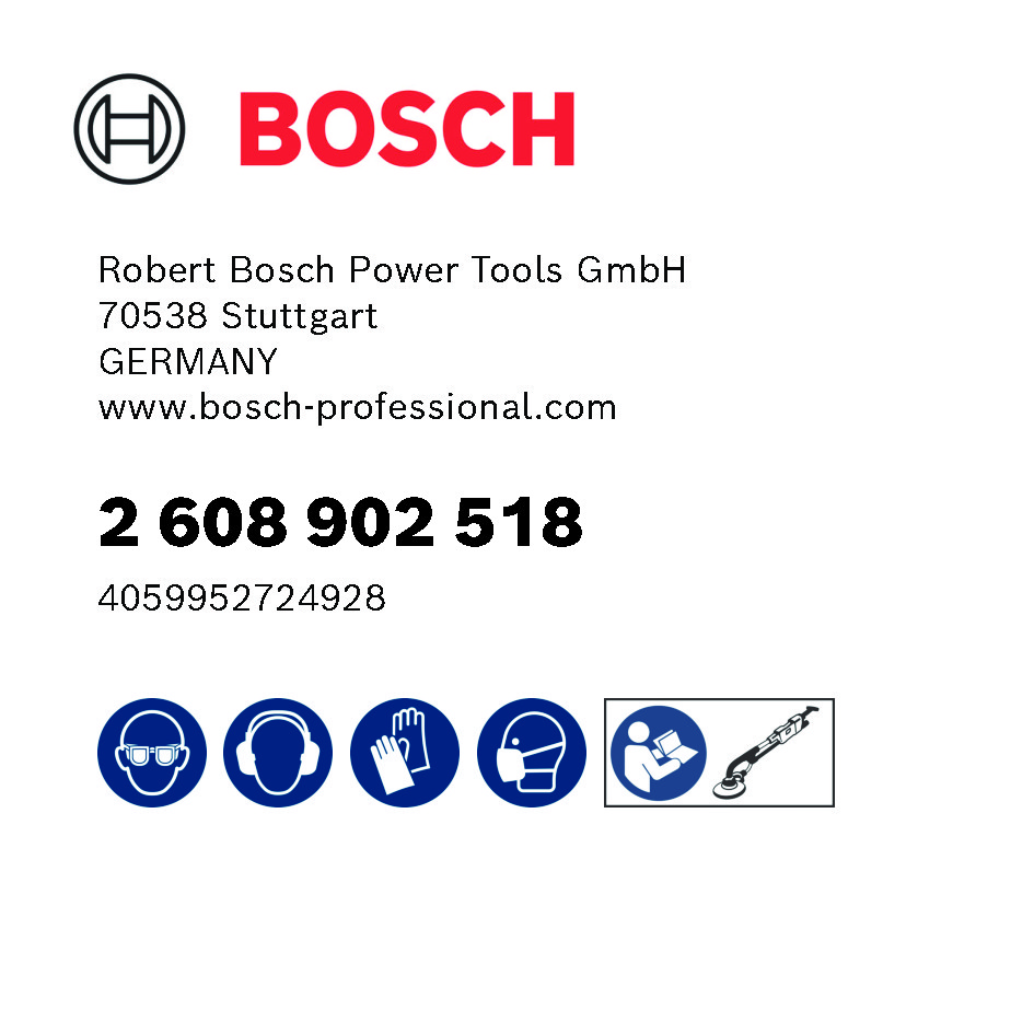 Bosch EXPERT M480 Schleifnetz 225mm, 21 teiliges Set