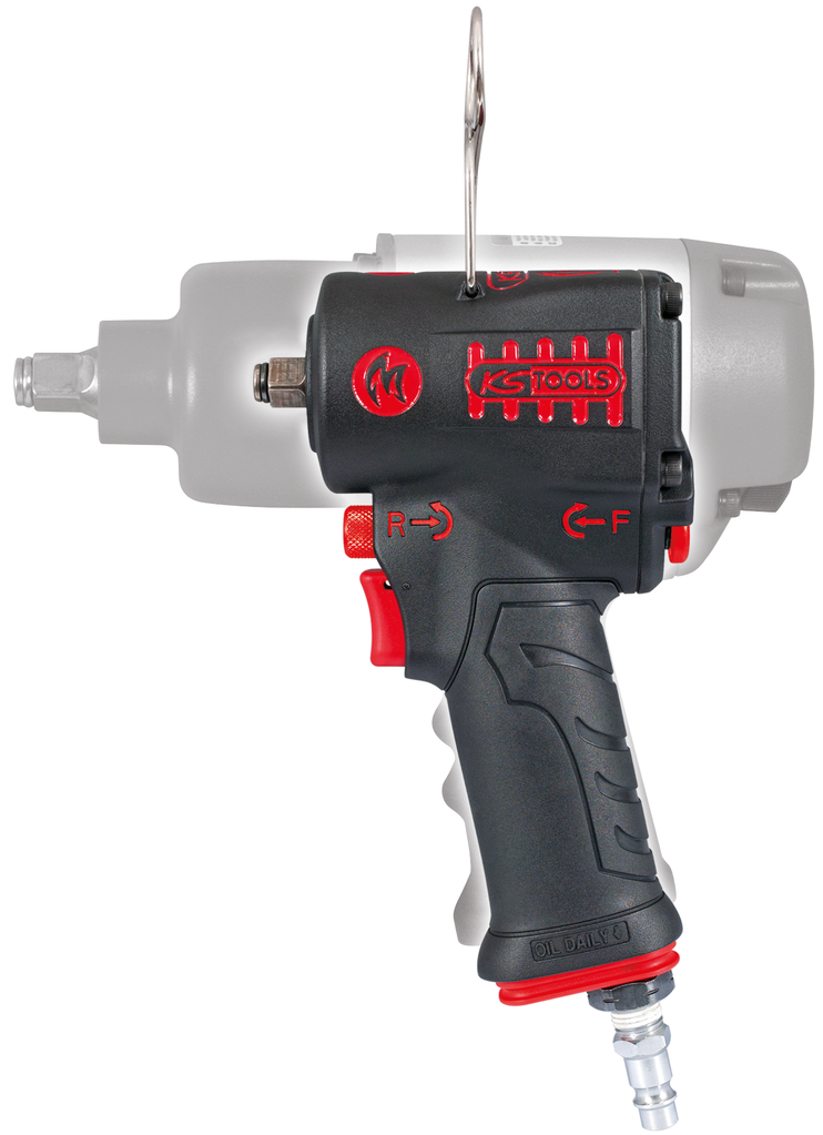KS Tools 3/8" miniMONSTER Hochleistungs-Druckluft-Schlagschrauber 1.390 Nm