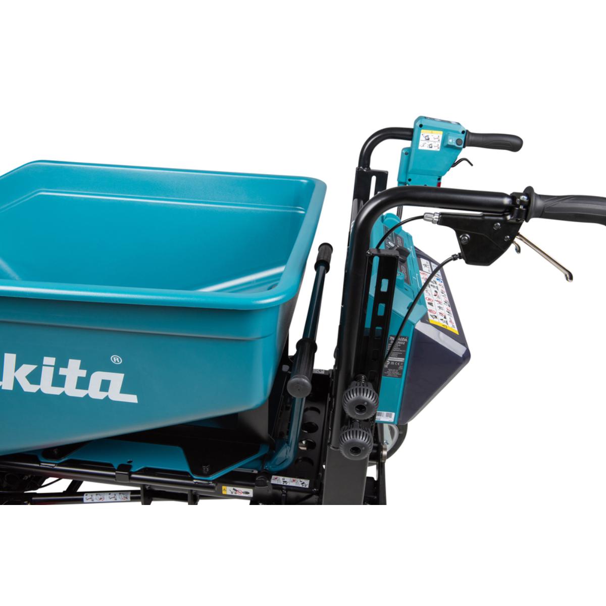 Makita Akku-Schubkarre 2x18V - 300 kg - 0-1,5/3,5 km/h - DCU602Z