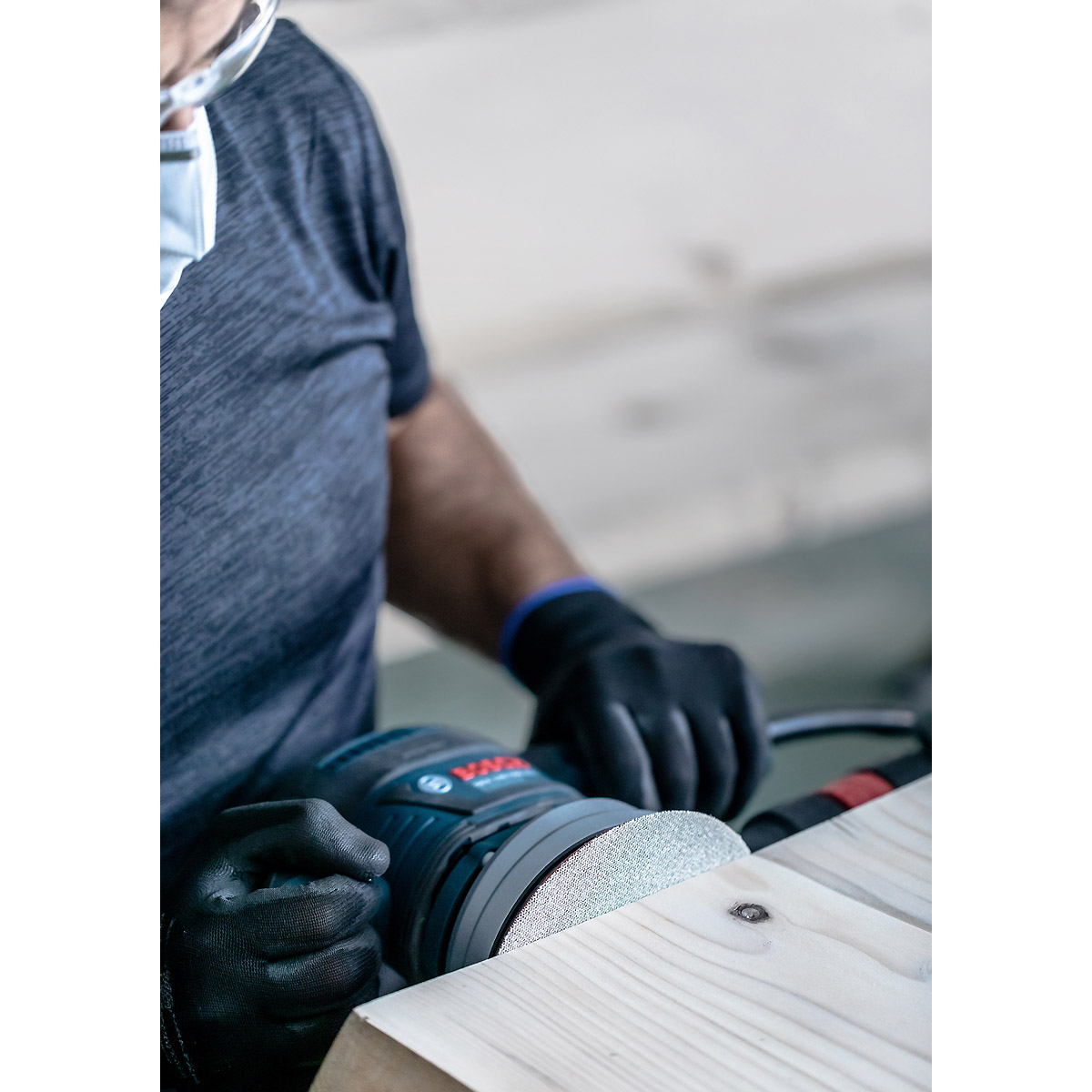 Bosch EXPERT M480 Schleifnetz, 150mm, 7 teiliges Set