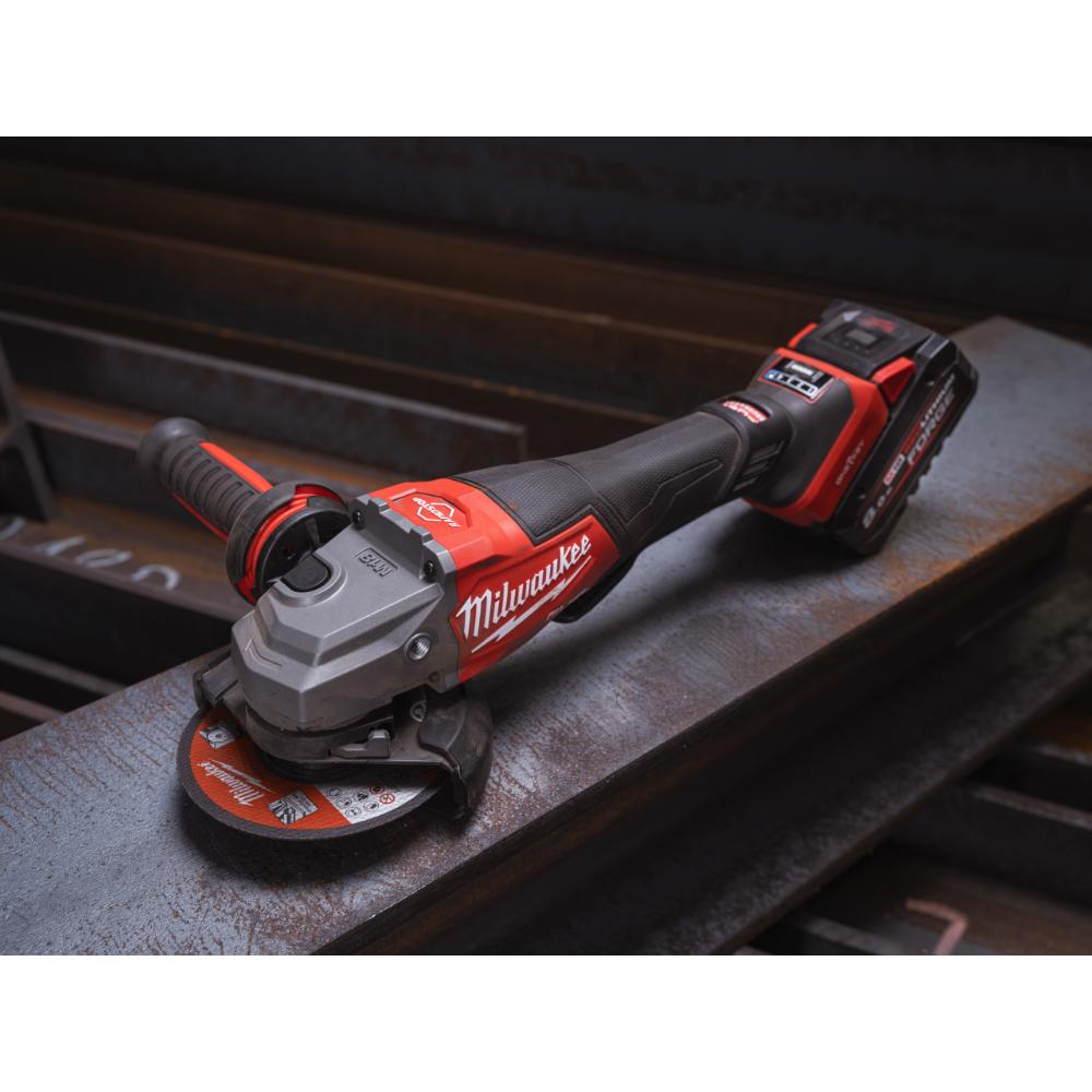 Milwaukee M18 FUEL Akku-Hochleistungswinkelschleifer 125mm mit Geschwindigkeitsregler & ONE-KEY Gen2