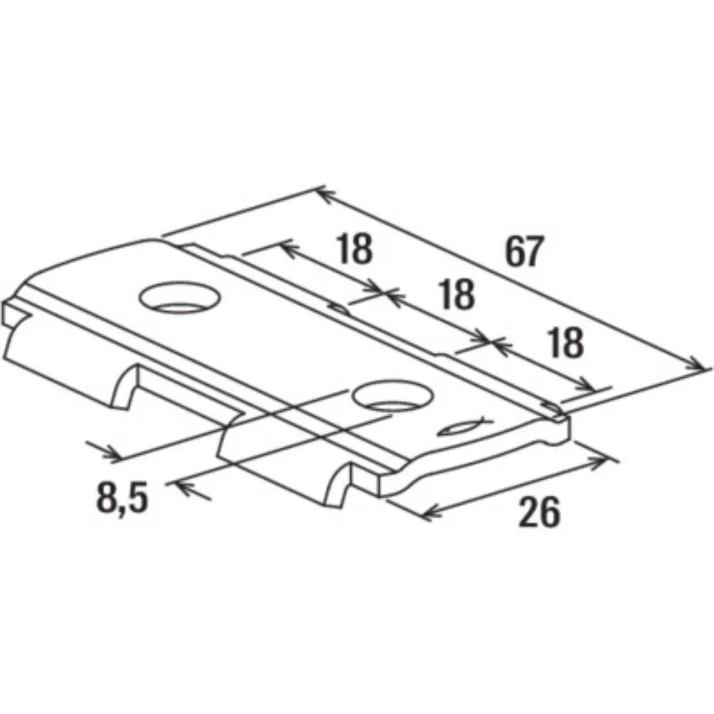 Fischer Schienenverbinder SV 31