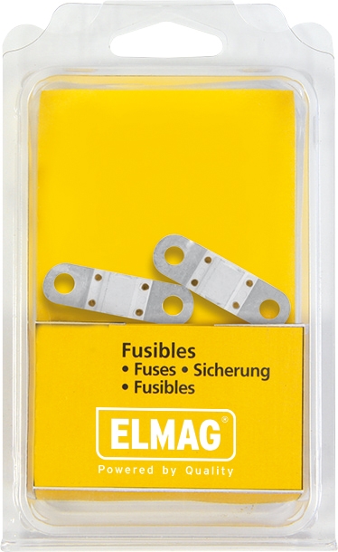 ELMAG Alu-Sicherung 125 A, LxBmm (2 Stk./Pkg.)