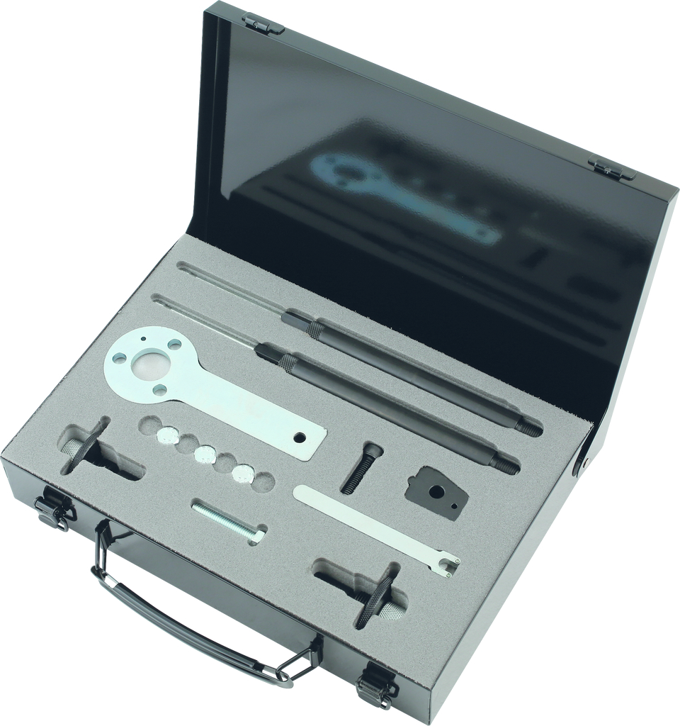 KS Tools Motoreinstell-Werkzeug-Satz für Alfa Romeo - Fiat - Lancia, 10-tlg