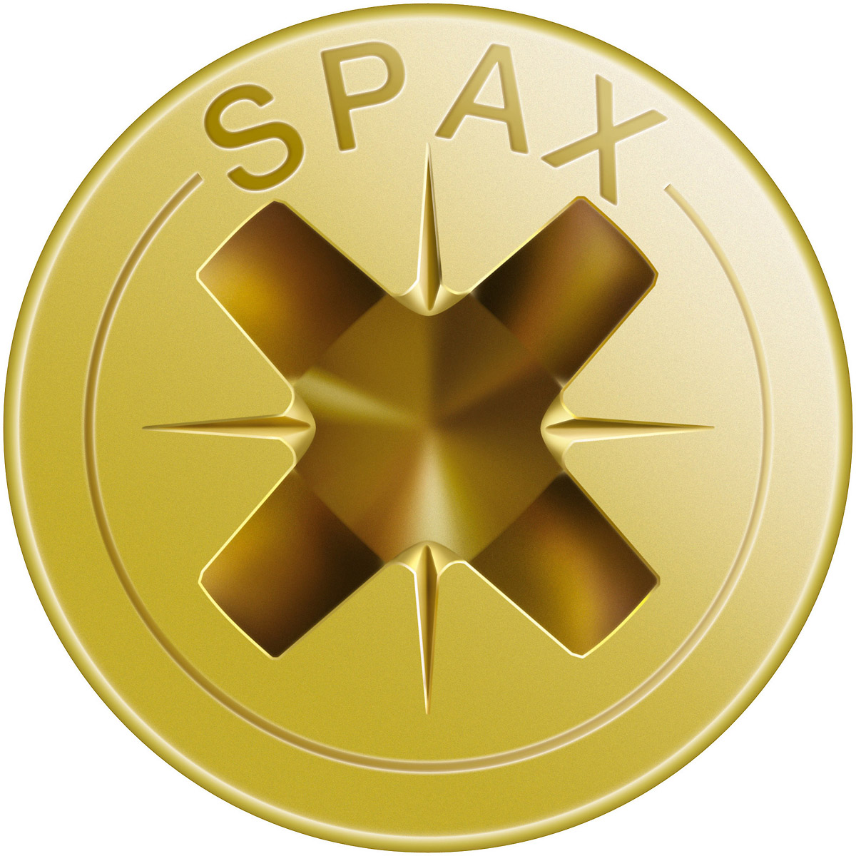 SPAX Senkmultikopf Kreuzschlitz Z2 Teilgewinde YELLOX, 1000 Stück