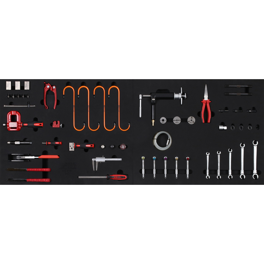 KS Tools MODULO Systemeinlagen-Satz für Bremse. 51-tlg