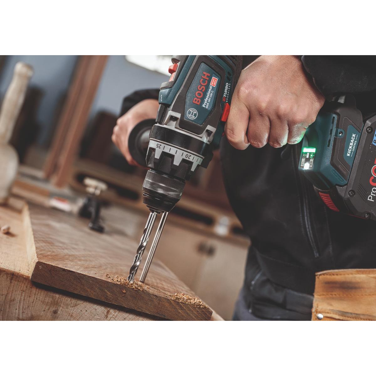 Bosch PRO Wood HSS-Holzspiralbohrer, 10x87x133 mm