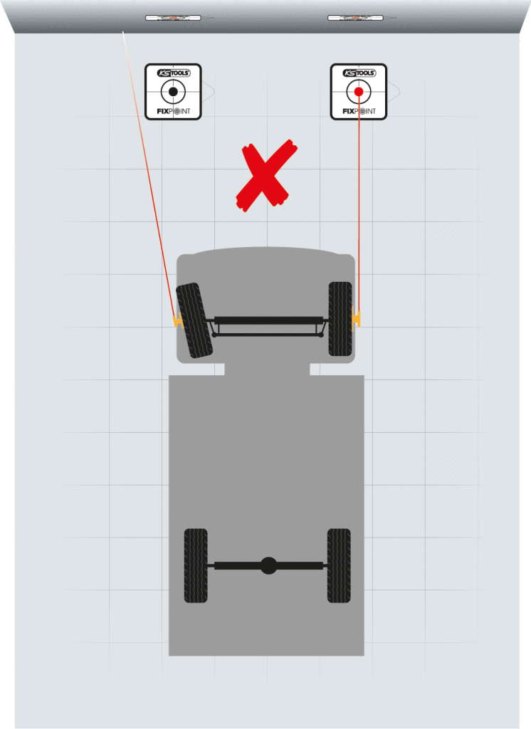 KS Tools PKW Fahrwerkjustier-System, 15-tlg