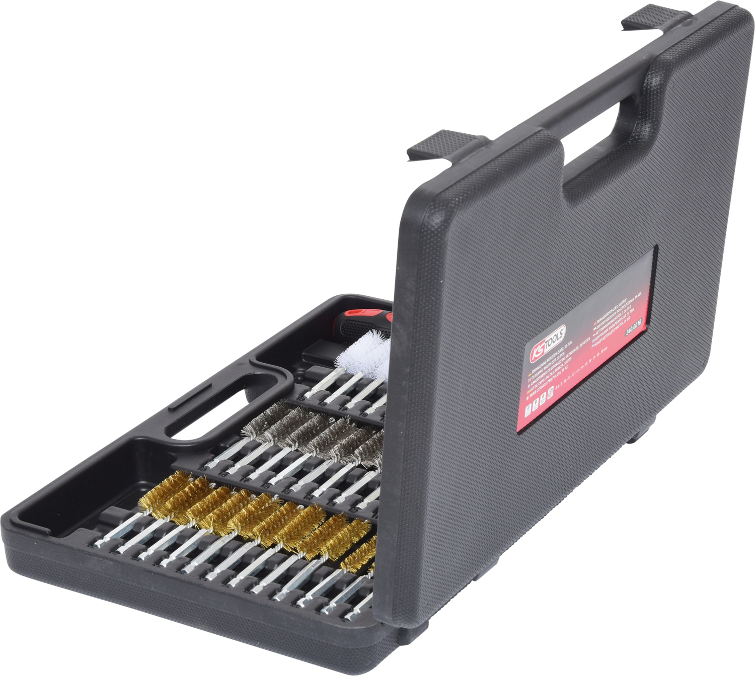 KS Tools MASTER Reinigungs-Bürsten-Satz, 38-tlg