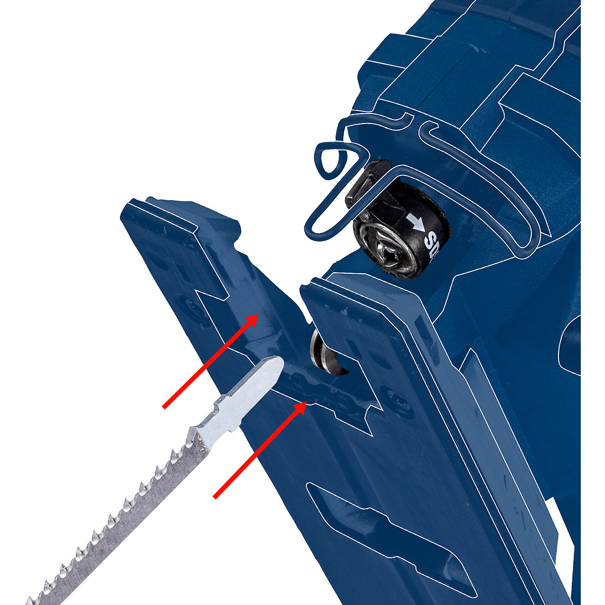Bosch EXPERT ‘Plastic Composites Clean’ T 301 CHM Stichsägeblatt, 3 Stück