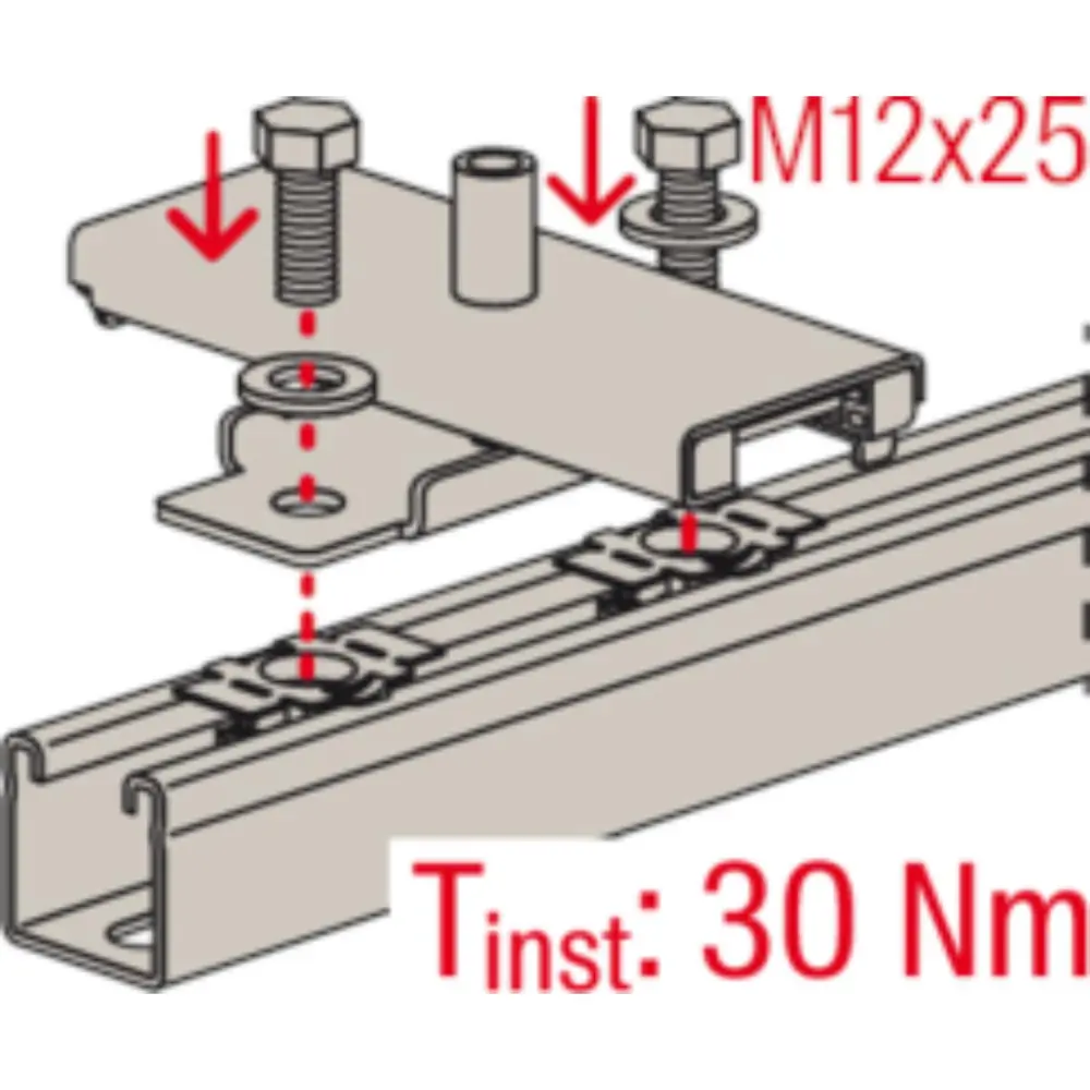 Fischer Schiebeschlitten leicht FASL1 M8/10