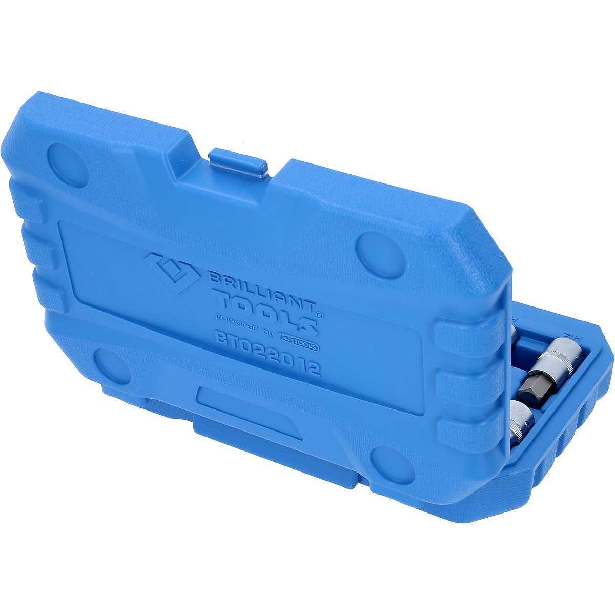 Brilliant Tools 1/2" Innensechskant Bit-Stecknuss-Satz, 12-tlg, 5 - 22 mm