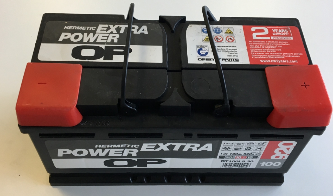 ELMAG Batterie 12 V-100Ah 'wartungsfrei'