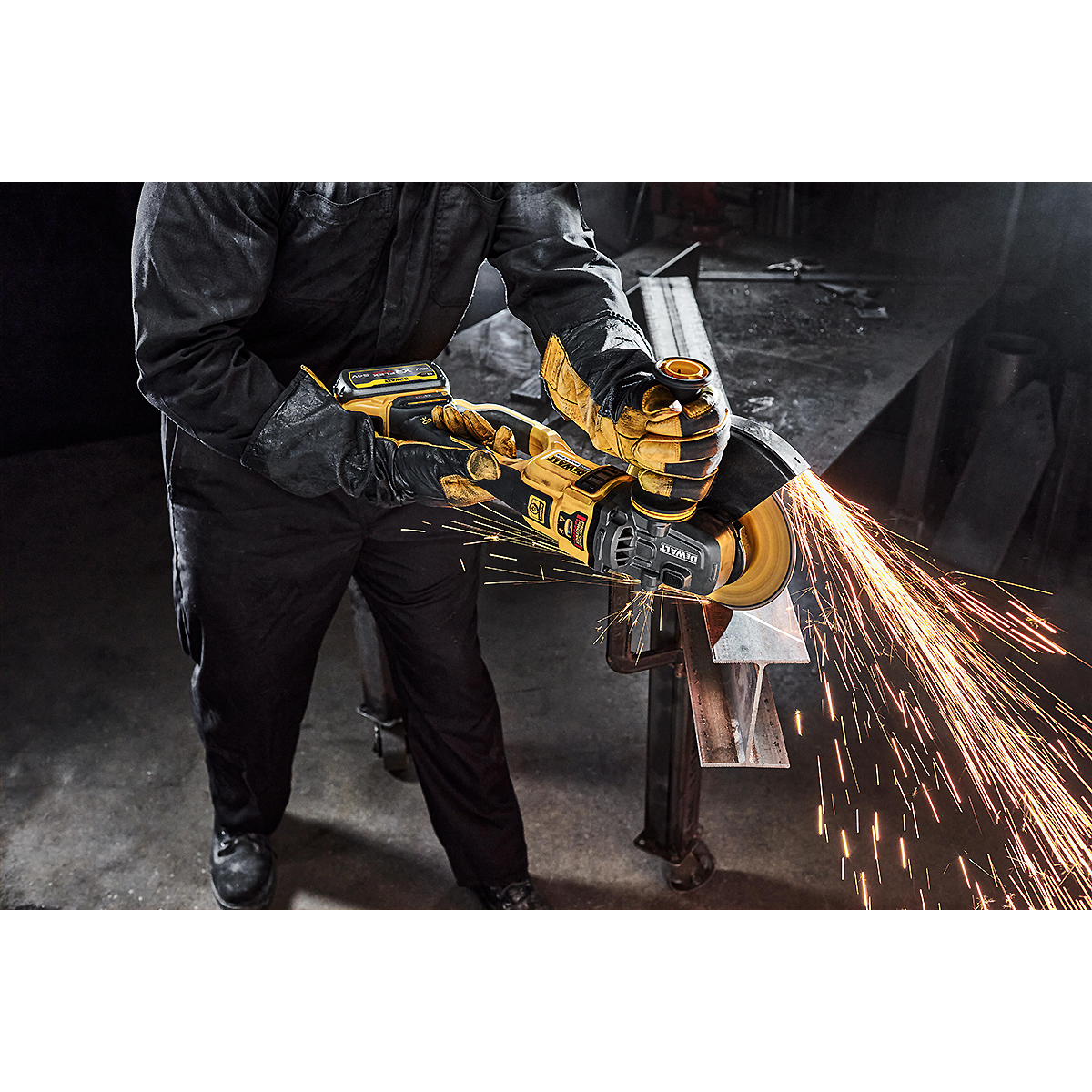 DEWALT XR FLEXVOLT Akku-Winkelschleifer 54V 230mm Basisversion