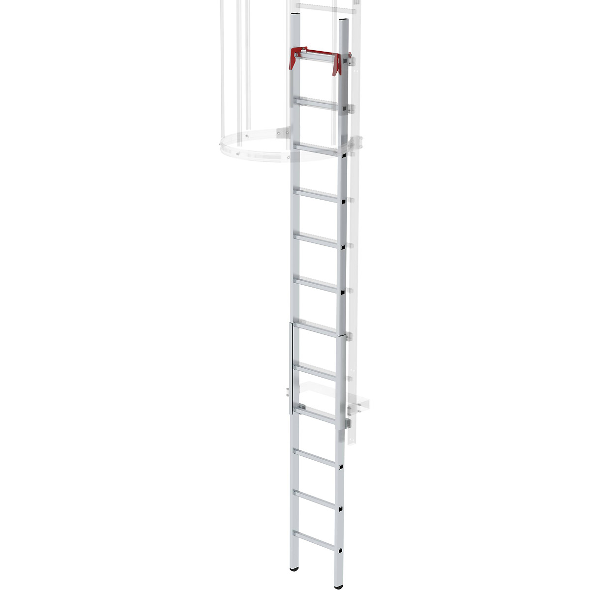 Munk Notabstiegsleiter Alu-blank