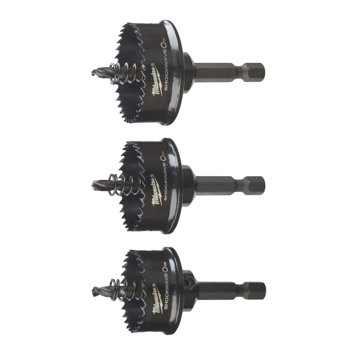 Milwaukee - SHOCKWAVE™ Lochsägen-Set 3-teilig