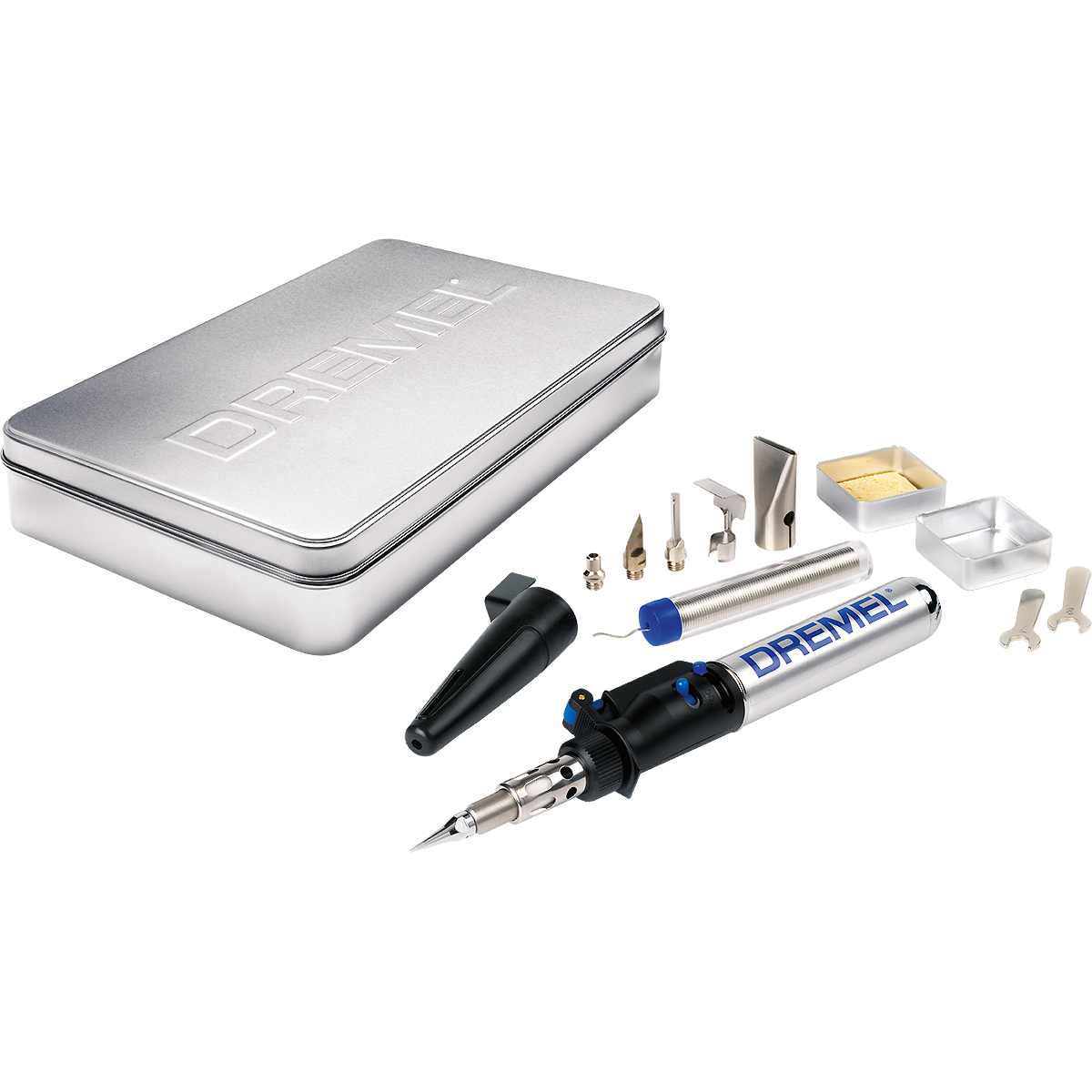 DREMEL Butan-Lötkolben Versatip 2000-6, max. mit 6 Zubehöre