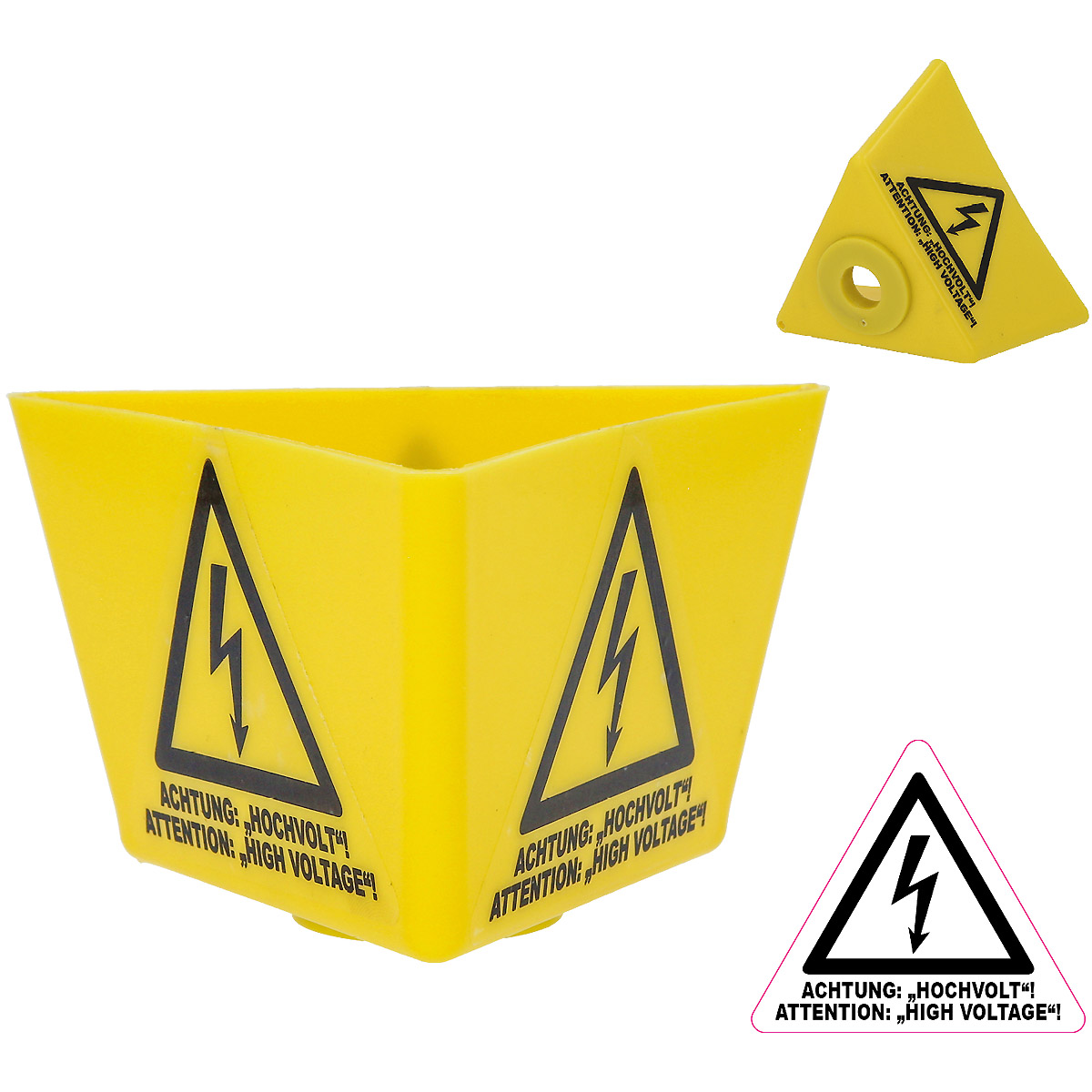 KS Tools Dachaufsteller mit Blitzsymbol und Magnet