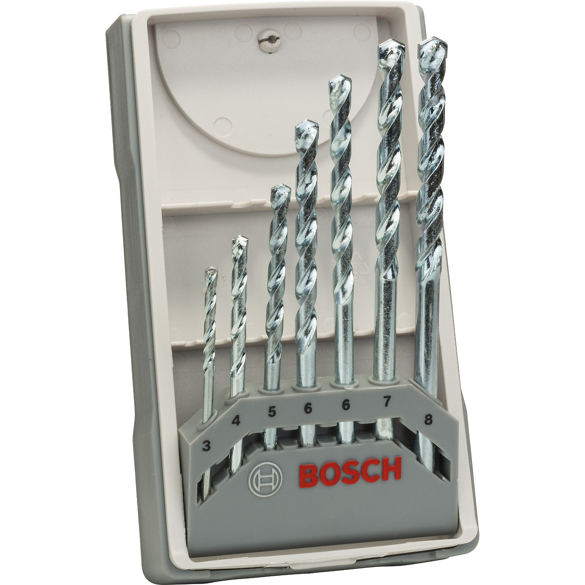 Bosch Steinbohrer-Set CYL-1, 7-teilig, 3, 4, 5, 6, 6, 7, 8 mm