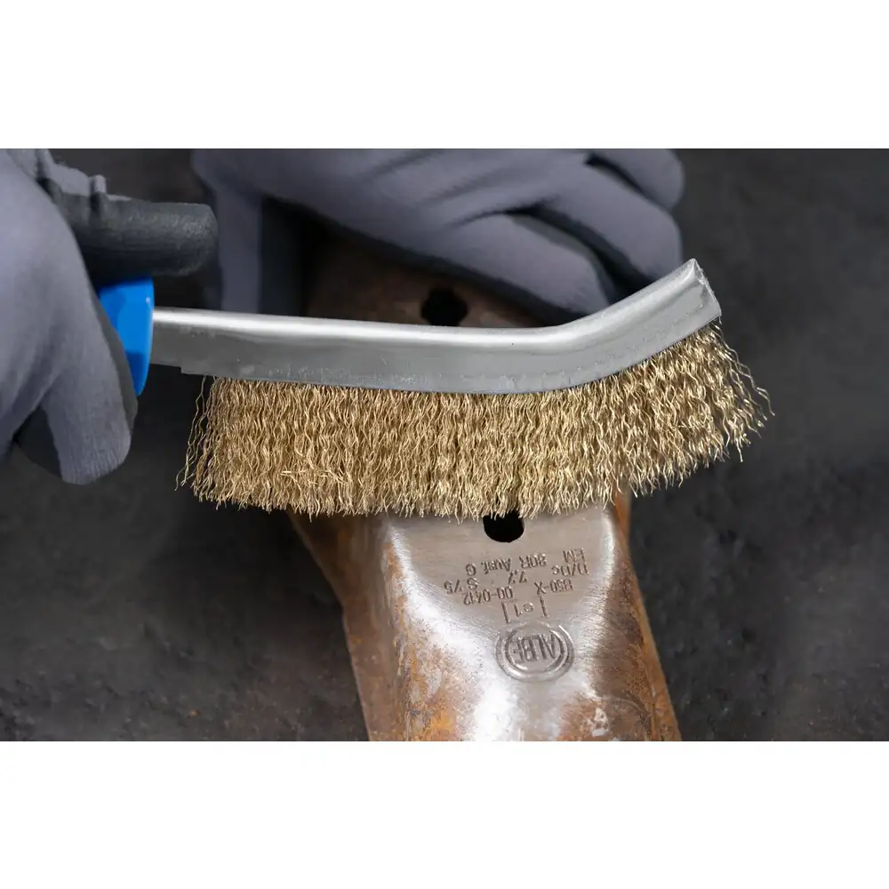 PFERD TOOLS Handbürste gebogen HBG 1reihig Stahl-Draht