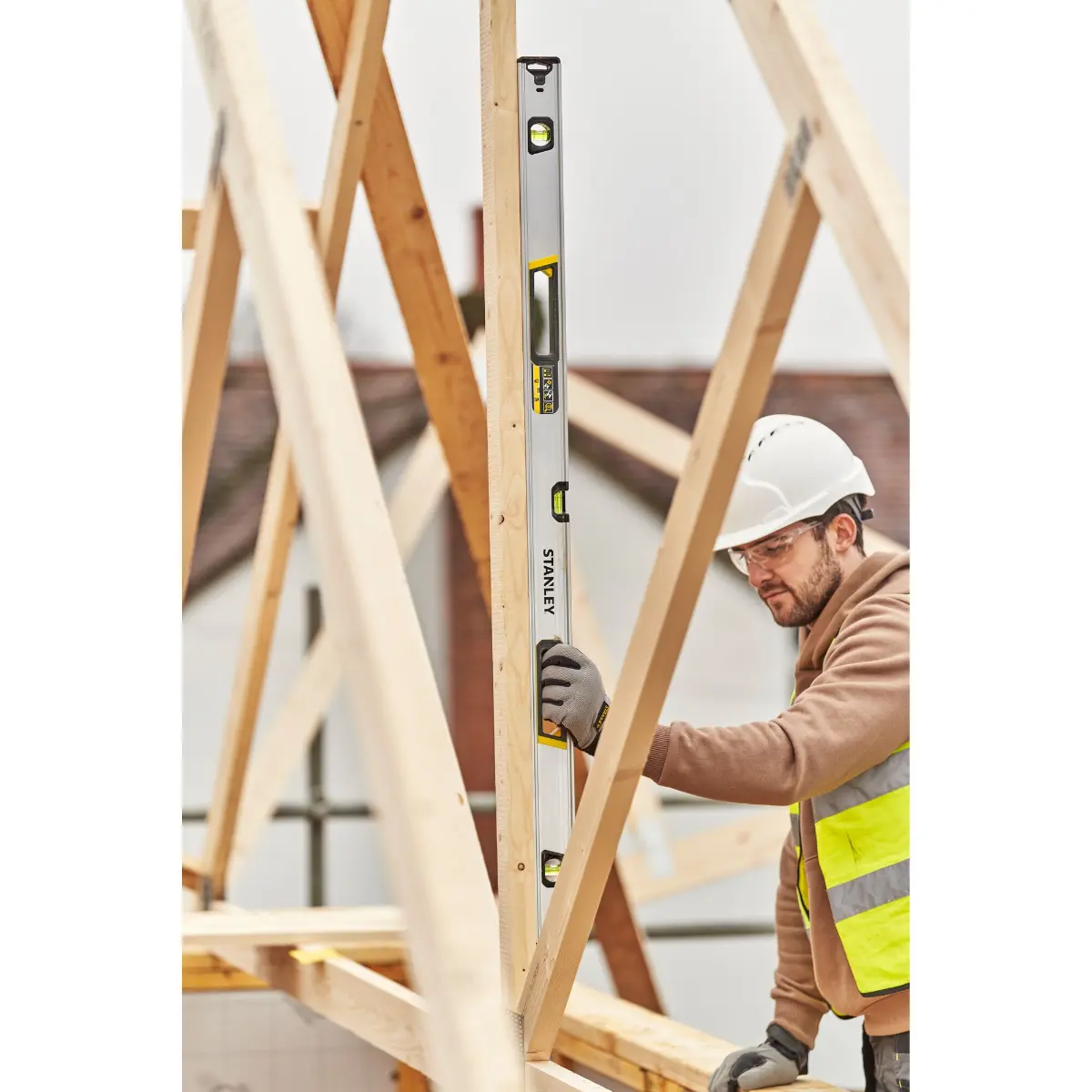 STANLEY FATMAX Hohlprofil-Wasserwaage 120cm (magnetisch)