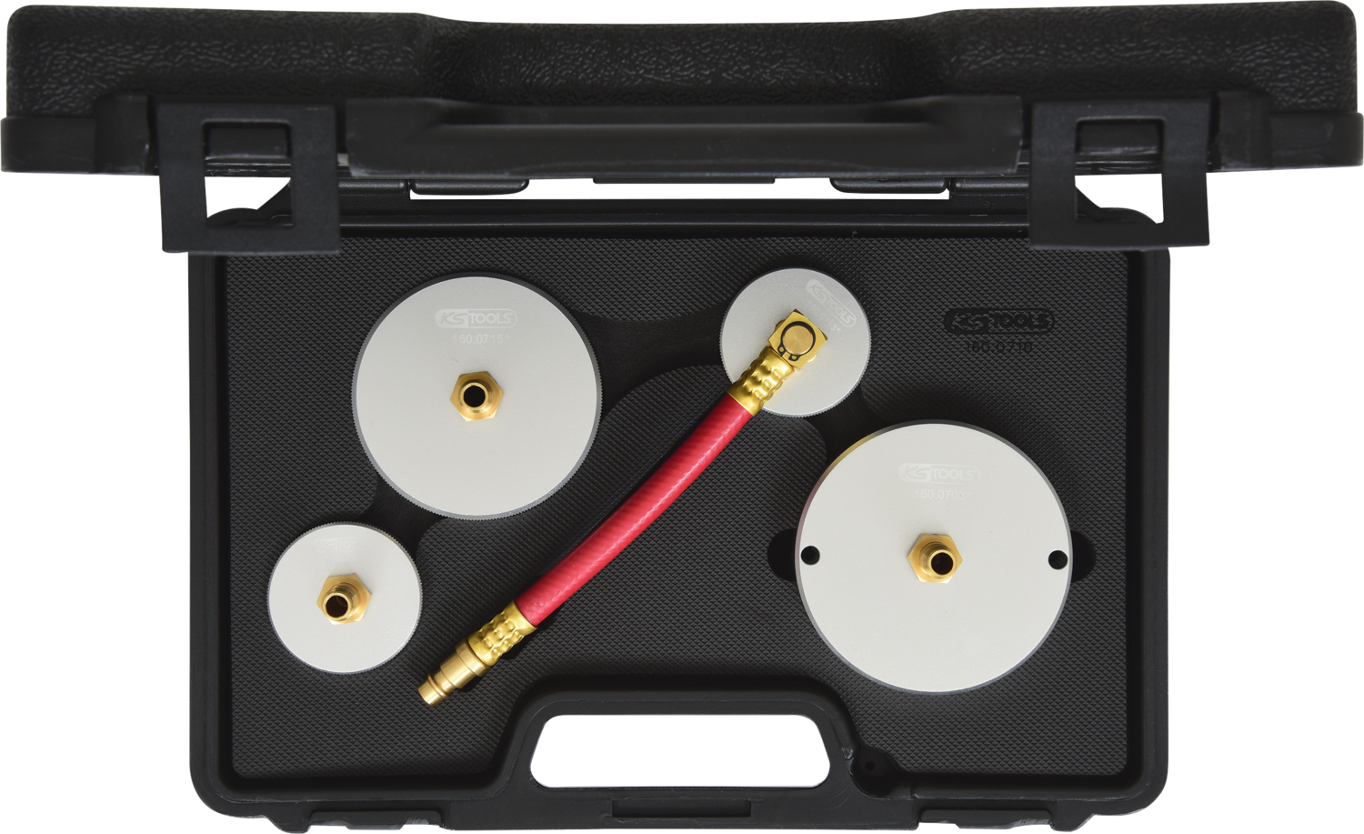 KS Tools Universal-Adaptersatz zur Bremsentlüftung, 4-tlg