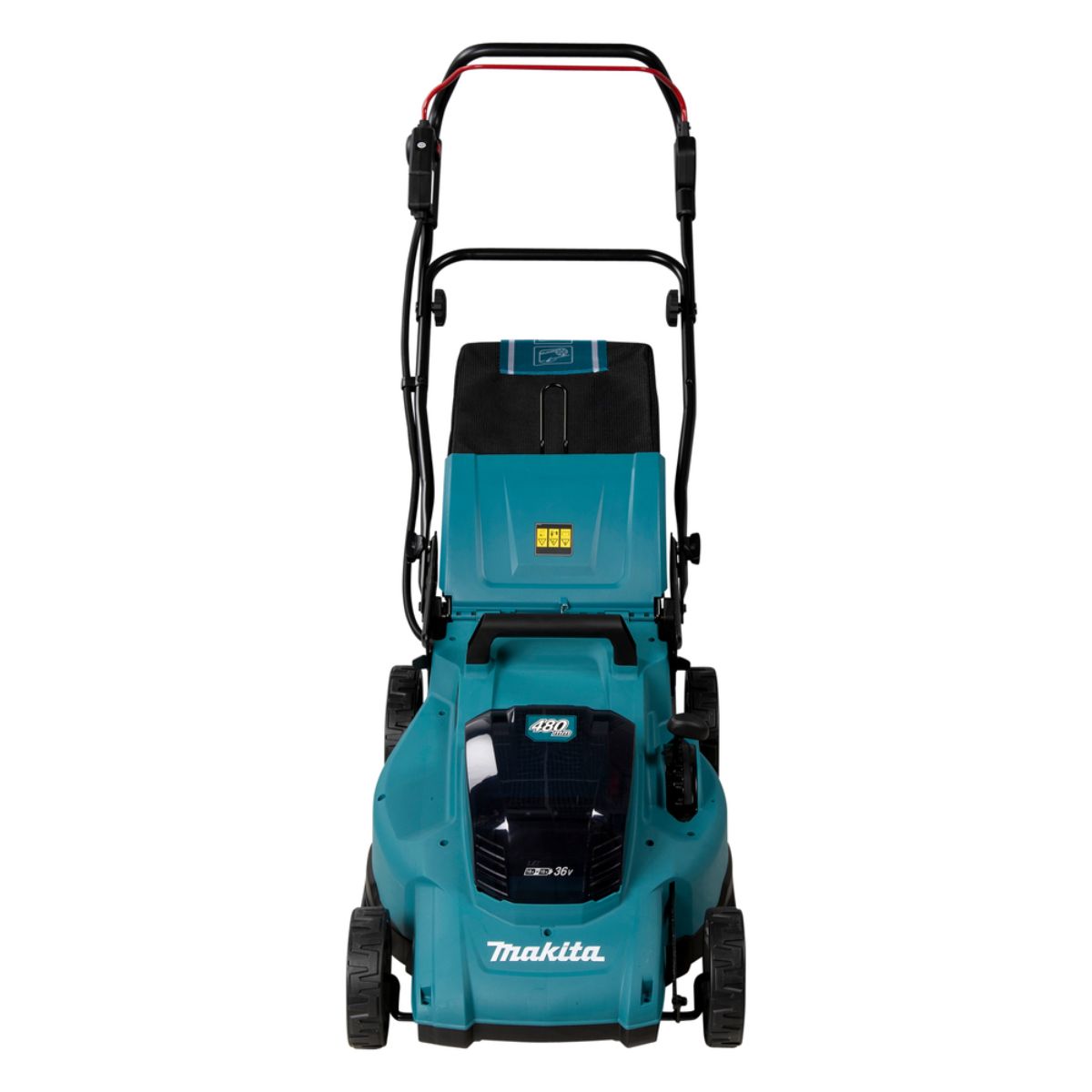Makita Akku-Rasenmäher 2x18V / 5,0 Ah, 2 Akkus + Ladegerät DLM480PT2