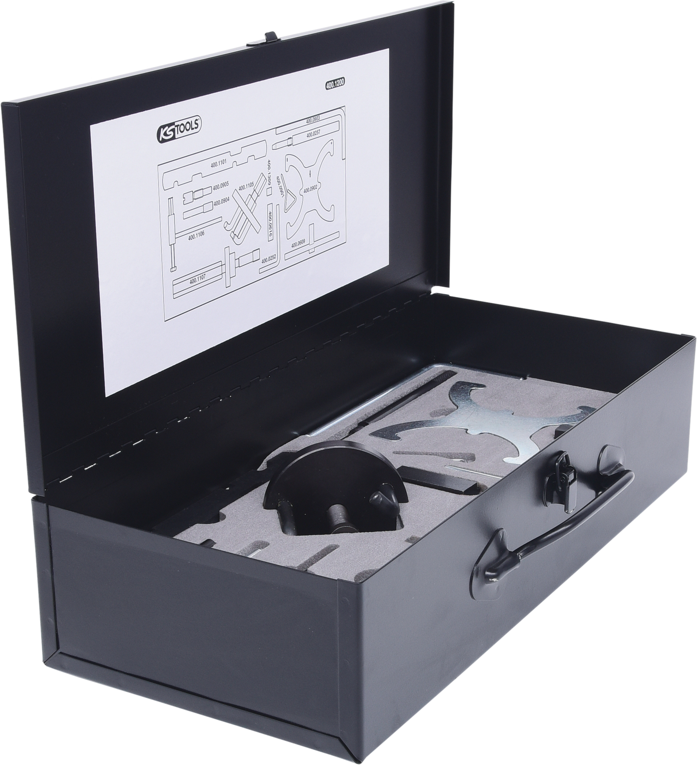 KS Tools Motoreinstell-Werkzeug-Satz für Ford, 17-tlg