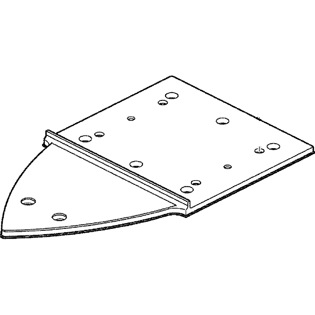 Makita Schleifplatte - 158323-1