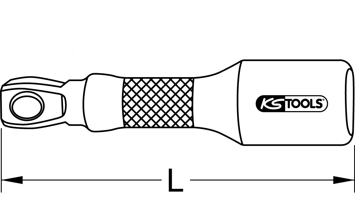 KS Tools 1/2" Kipp-Verlängerung