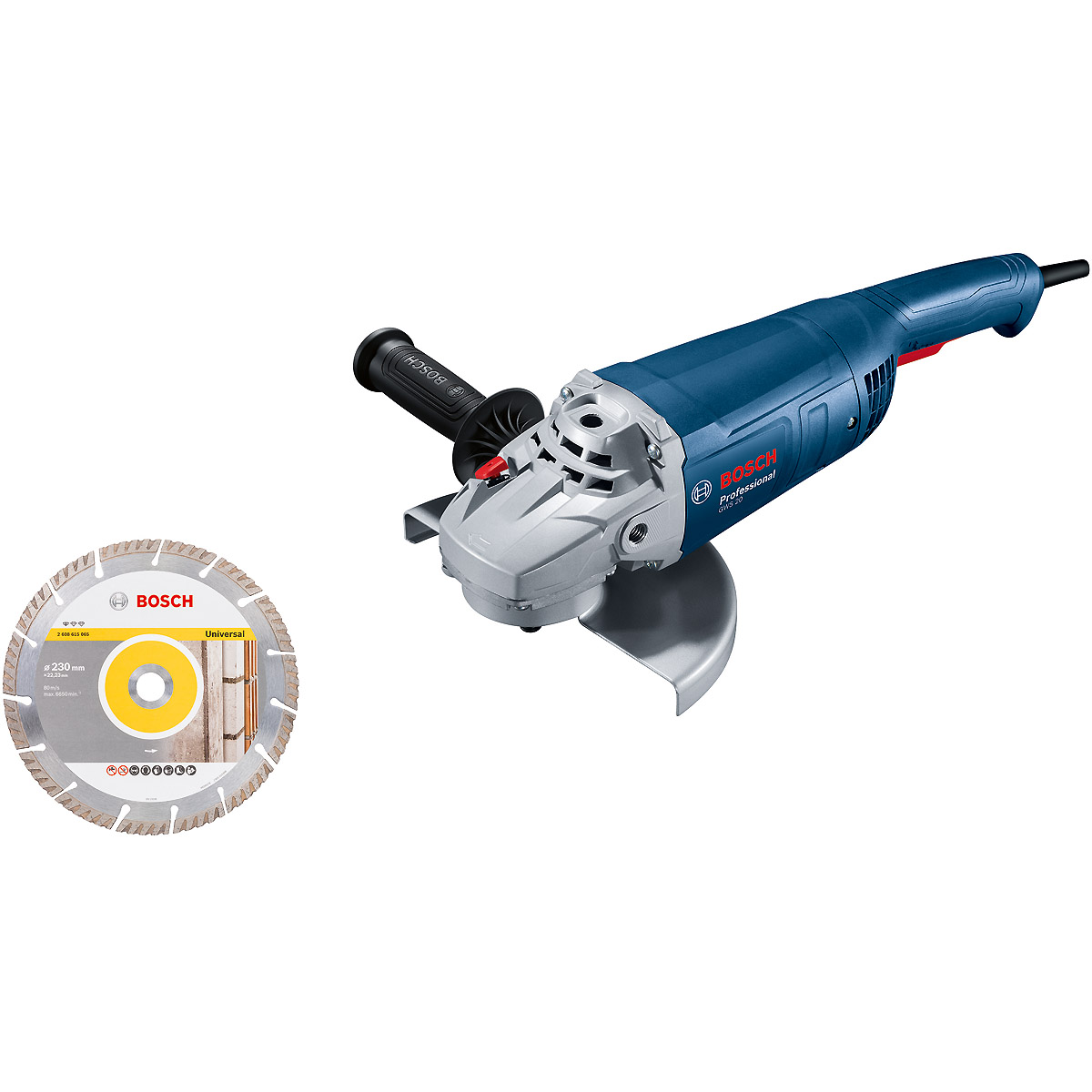 Bosch Winkelschleifer GWS 20-230 P+Diaman
